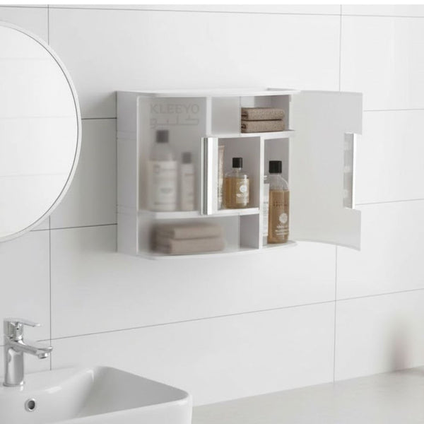 Bath Medicine Cabinet With Mirror – Wall Mounted  Storage