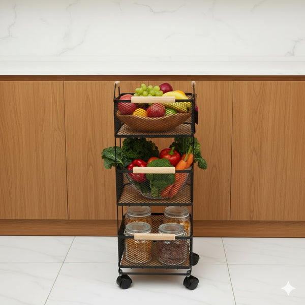 Heavy-Duty-3-Tier Metal Storage Basket