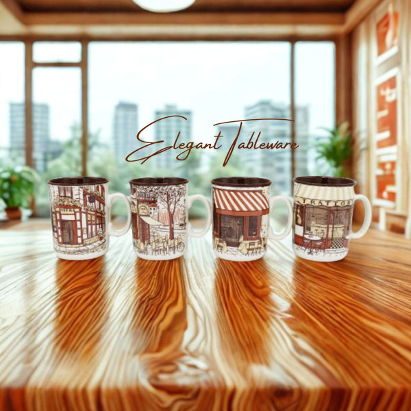 HERITAGE MUG COFFE SHOP 6PC Set