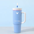 Thermotrek Maverick Series Tumbler – Large-Capacity Insulated Mug With Handle & Straw- 1200ml