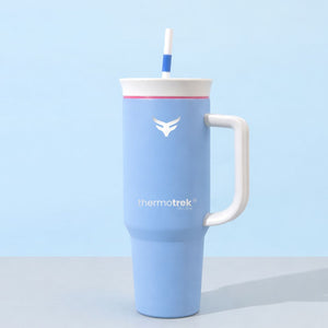 Thermotrek Maverick Series Tumbler – Large-Capacity Insulated Mug With Handle & Straw- 1200ml
