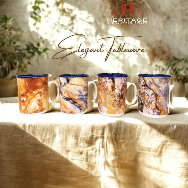 HERITAGE MUG ROJO - A 6PC Set