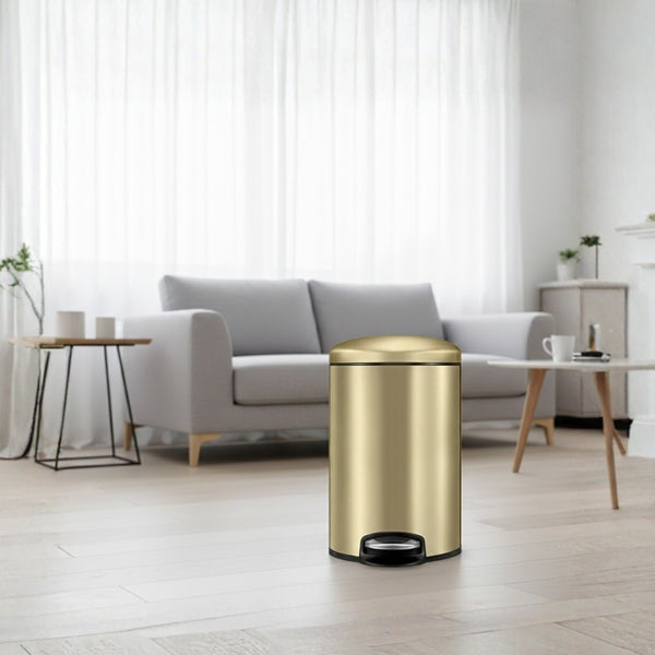 EKO MAGGEY STEP BIN EK9213- GOLD