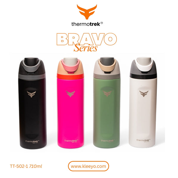 ThermoTrek Sport Bottle Bravo 710ml – Leak-Proof, Insulated, Travel-Friendly Water Bottle