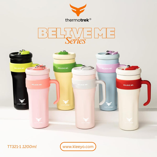 ThermoTrek “Believe Me” Insulated Tumbler – 1200ml