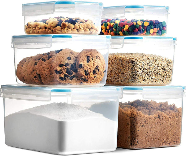 Komax Biokips Airtight Food Storage Containers With Lids (Set of 6)