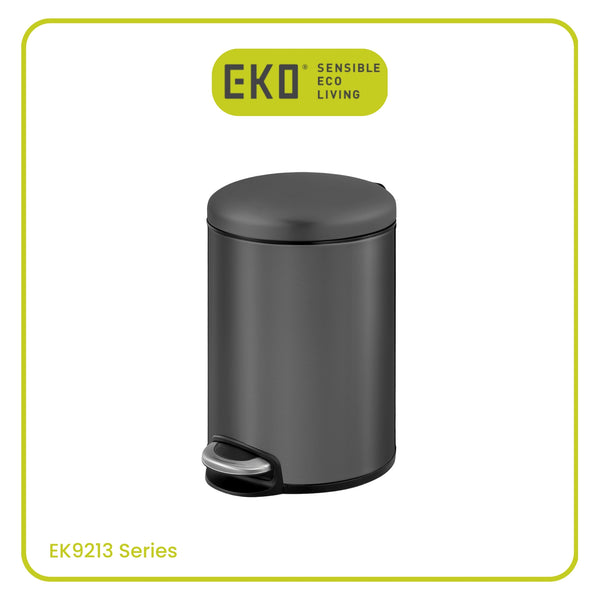 EKO MAGGEY STEP BIN EK9113 BLACK