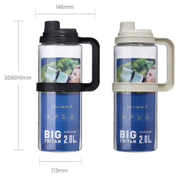 KOMAX BIG TRITAN WATER JUG
