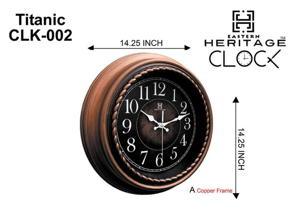 Heritage Wall Clock TITANIC