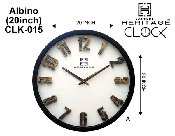 Heritage Wall Clock ALBINO
