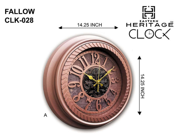 Heritage Wall Clock FALLOW