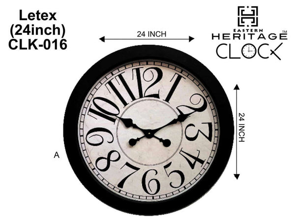 Heritage Wall Clock Letex