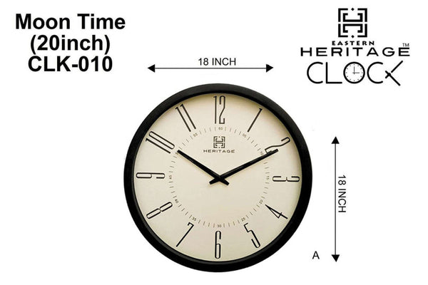 Heritage Wall Clock Moon Time