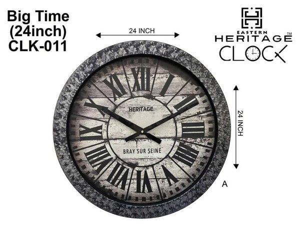 Heritage Wall Clock Big Time