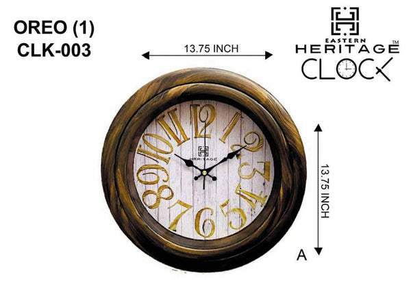 Heritage Wall Clock OREO(1)