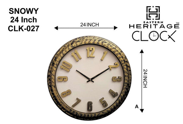 Heritage Wall Clock SNOWY