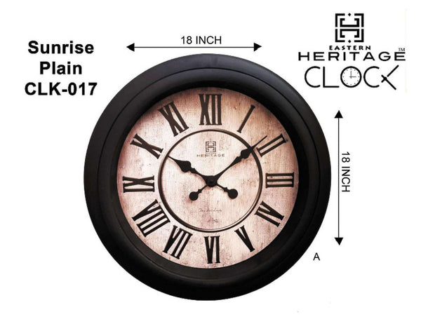 Heritage Wall Clock SUNRISE PLAIN