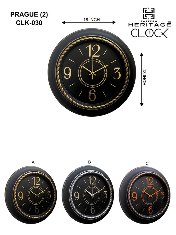 Heritage Wall Clock PRAGUE 2