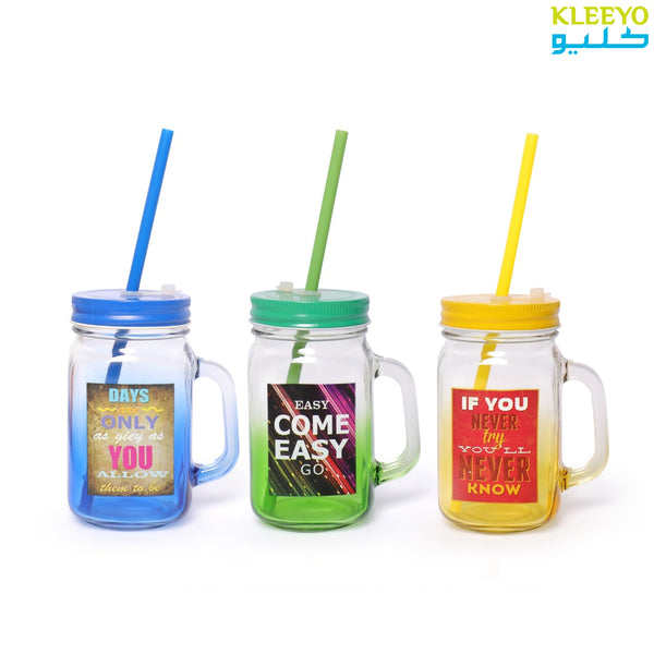 Pattern Quotes Mason Jar