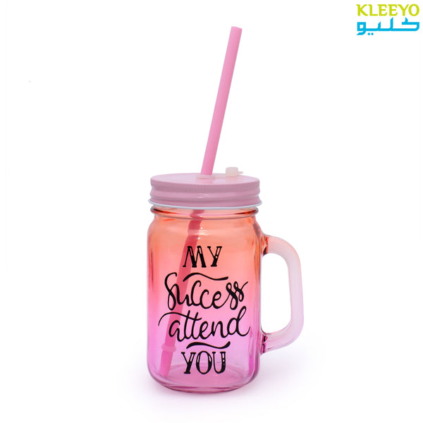 Crystal Colored Mason Jar