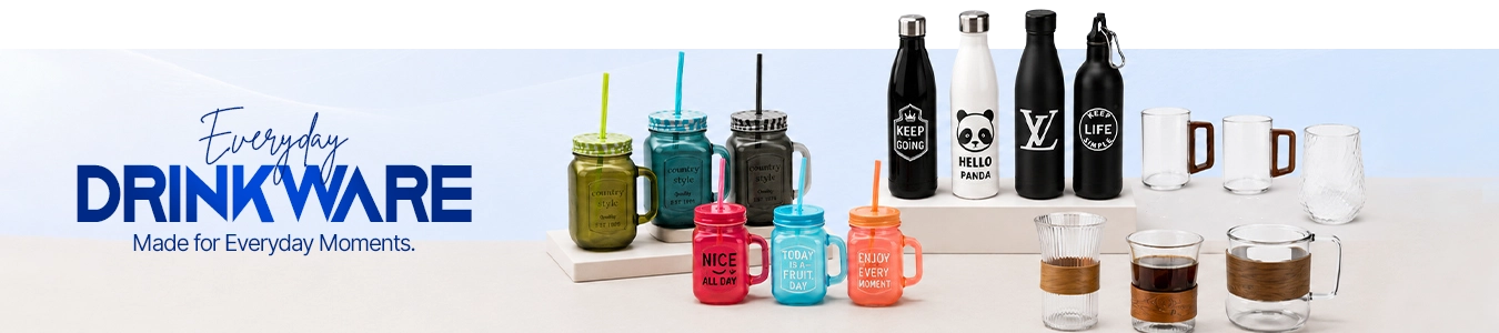 Drinkware Sale Banner