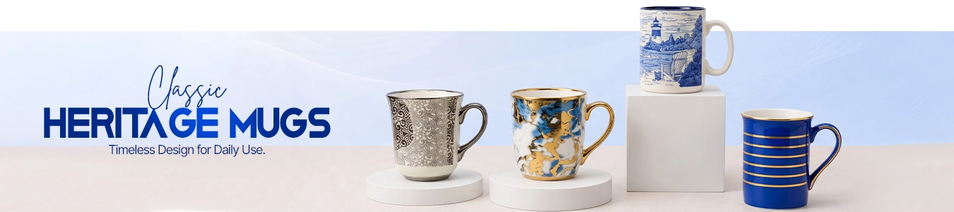 Heritage Mugs Sale Banner