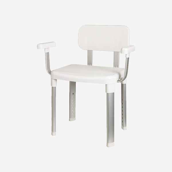 Primanova Bathroom Chair With Back & Arm Support