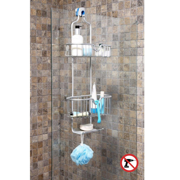 Primanova Paloma 2 Basket Aluminium Shower Caddy
