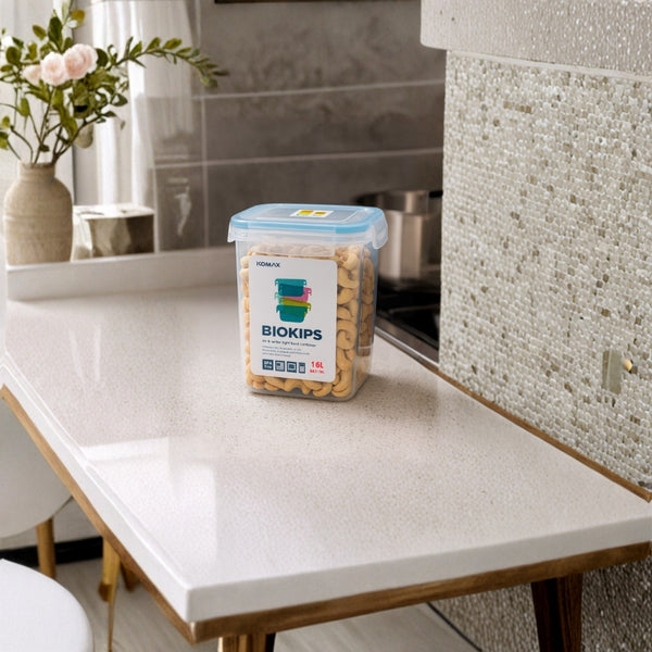 Komax BIOKIPS R22 – 1.6L Airtight Tall Food Storage Container