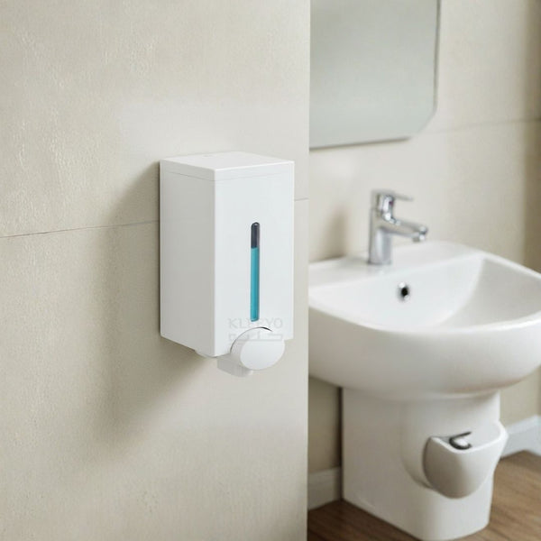 Wall-Mounted Slim Liquid & Lotion Dispenser – Single Pump
