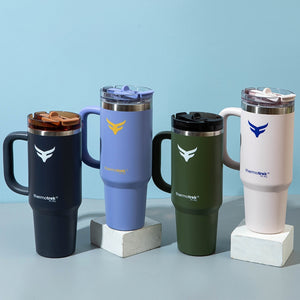 Thermotrek TYSON Premium Vacuum Insulated Tumbler with Handle — 1200ml