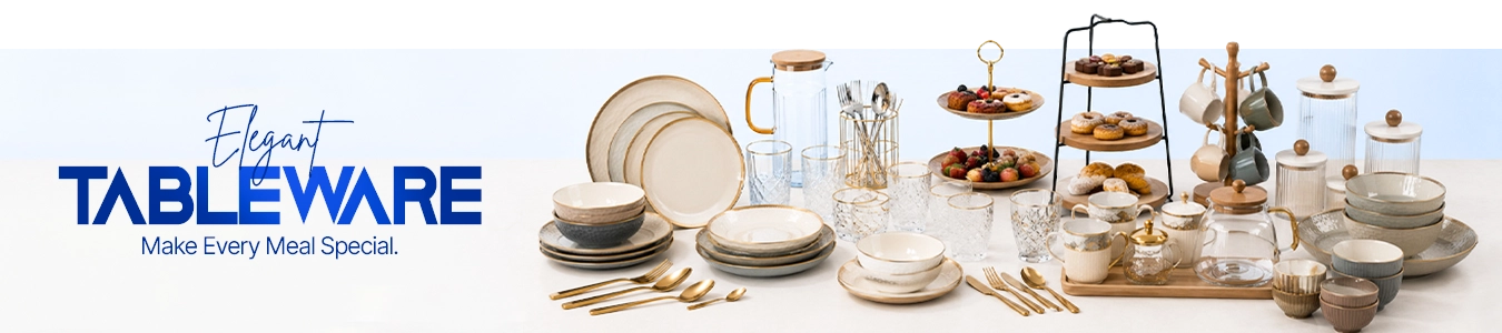 Tableware Sale Banner
