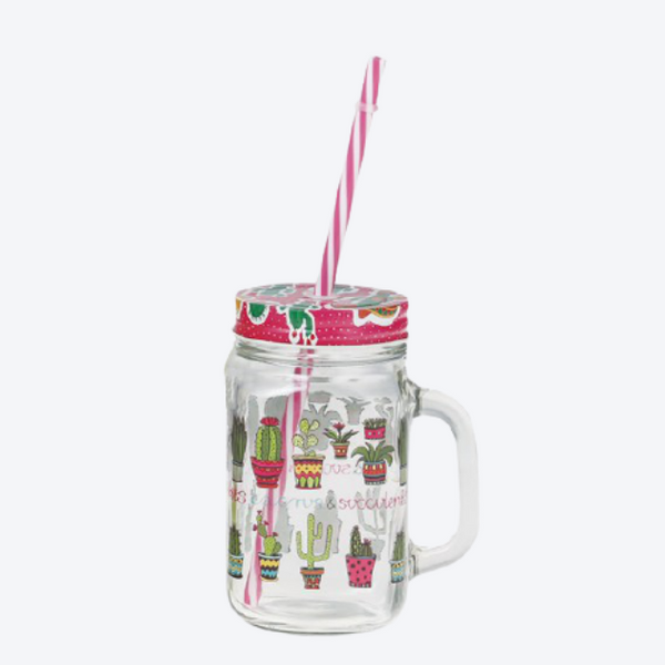 Pattern Mason Jar