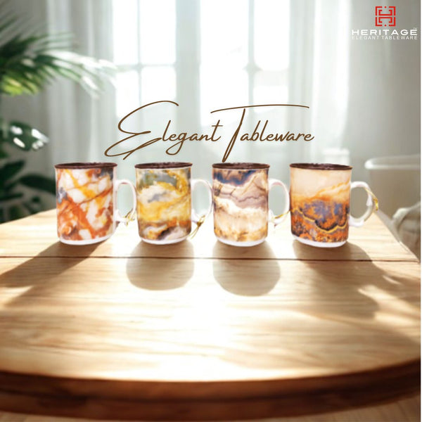 HERITAGE MUG CREMA-A 6PC Set