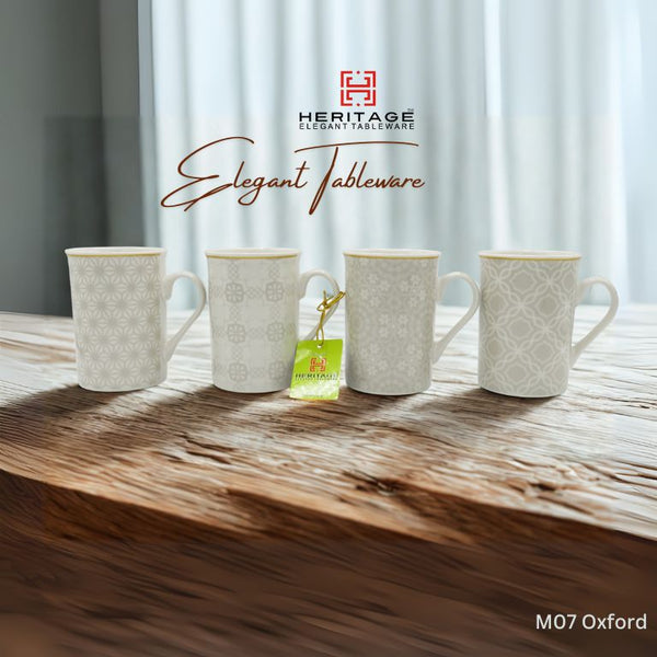 HERITAGE MUG OXFORD 6 PC Set
