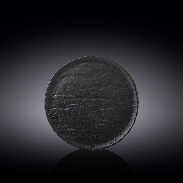 Round Plate Black