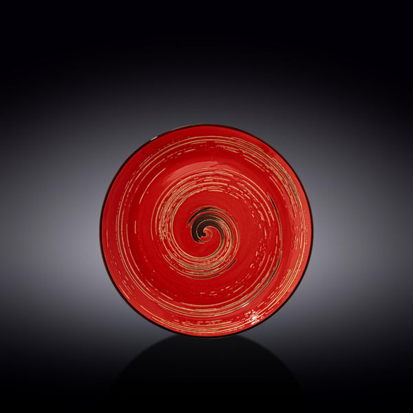 Round Plate Red