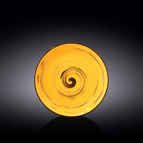 Round Plate Yellow
