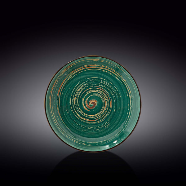 Round Plate Green