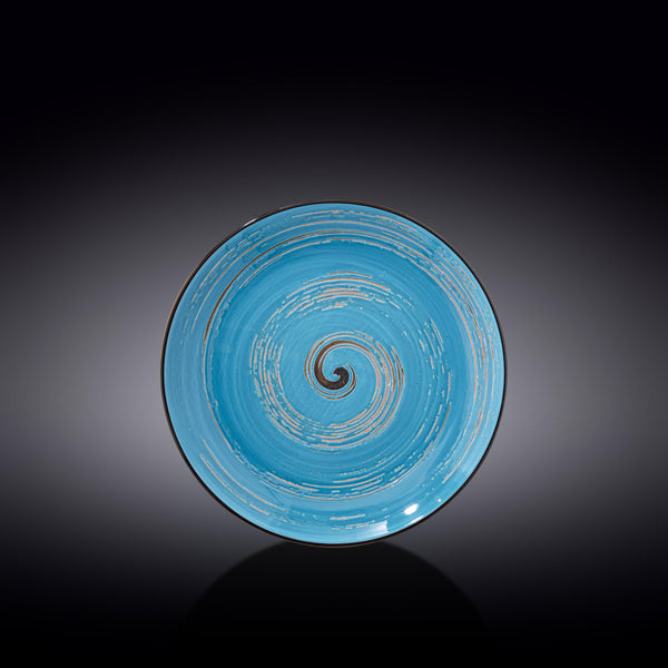 Round Plate Blue