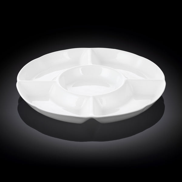 Divided Round Dish