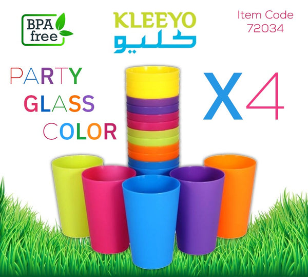 KLeeyo Party Glass 4′ Pcs