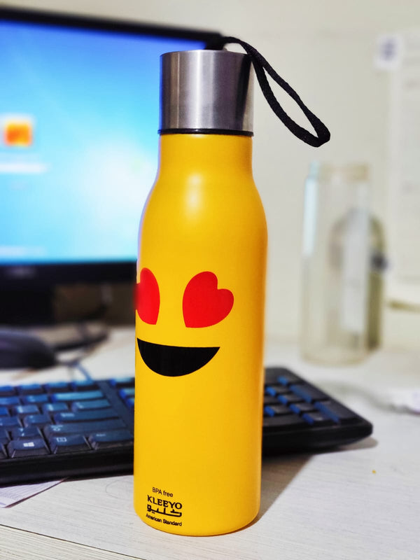 Kleeyo Performance Active Sport Bottle 550ml Emogi