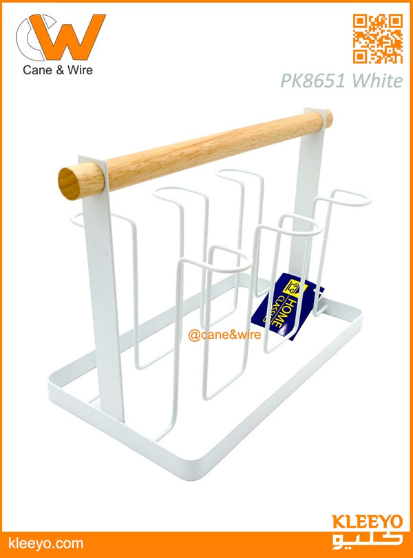 Glass Stand White Coated