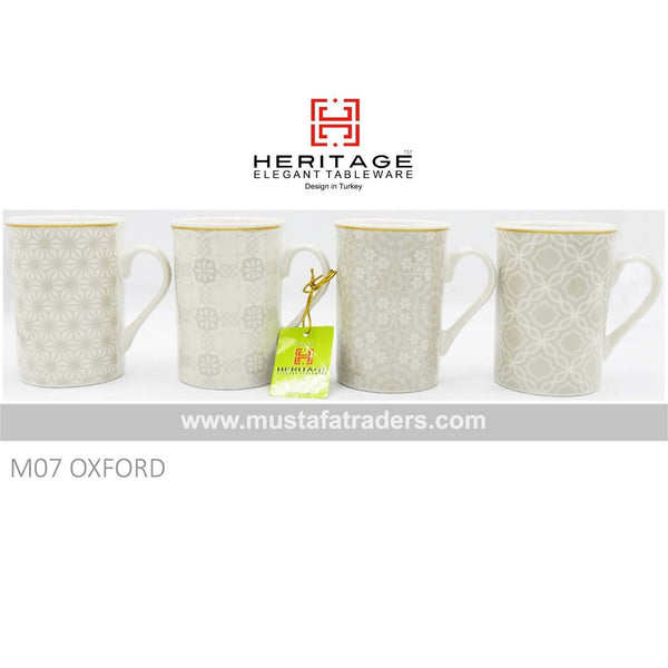 HERITAGE MUG OXFORD 6 PC Set