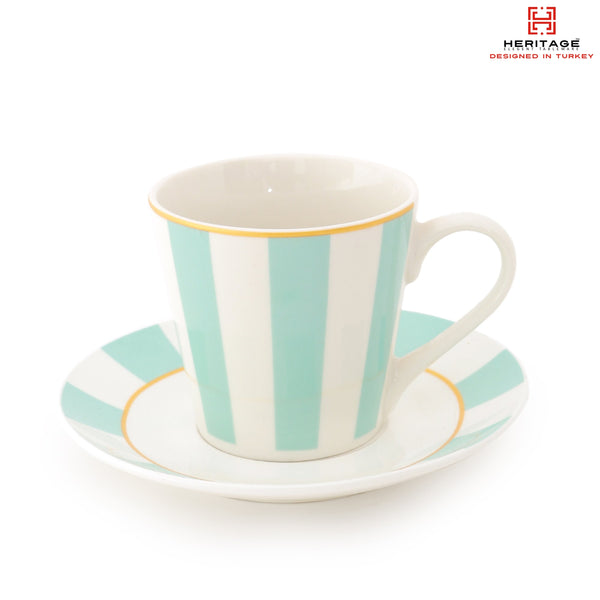 Heritage Milano – Set Of 6 Cups And Saucers