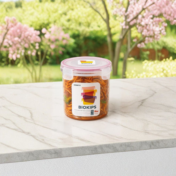 KOMAX BIOKIPS Round Airtight Food Container C11 – 550ml