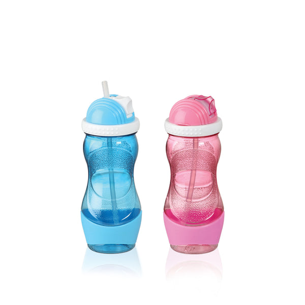KIDO WATER BOTTLE WITH STRAW