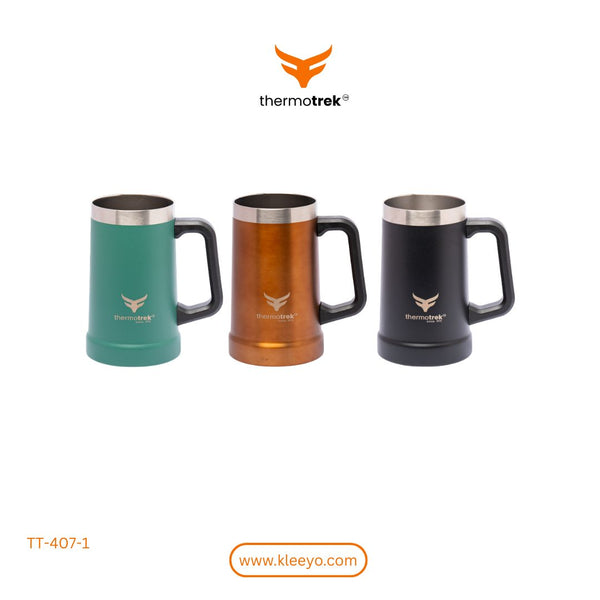 ThermoTrek  Stainless Steel Vacuum Insulated Mug with Handle -710ml