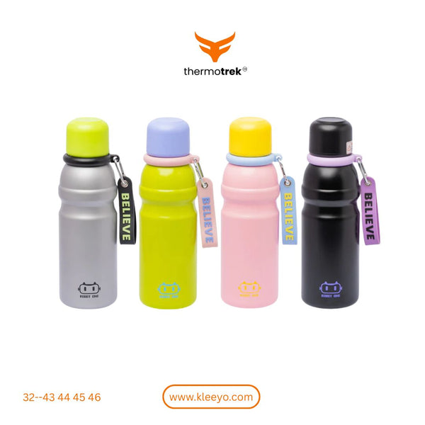 ThermoTrek BELIEVE Series Stainless Steel Insulated Water Bottle with Screw-On Cap – 600ml